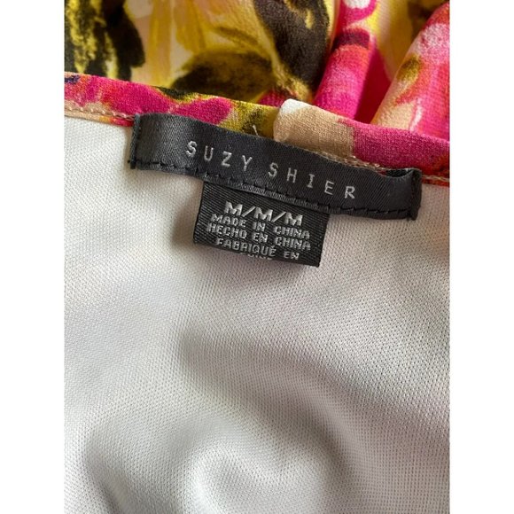 Gorgeous Pink and Yellow Floral Fit & Flare Dress - Picture 5 of 5